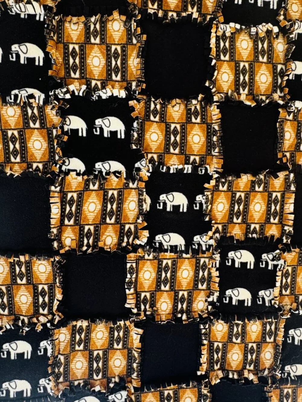 Handmade Fleece Blanket 49x64